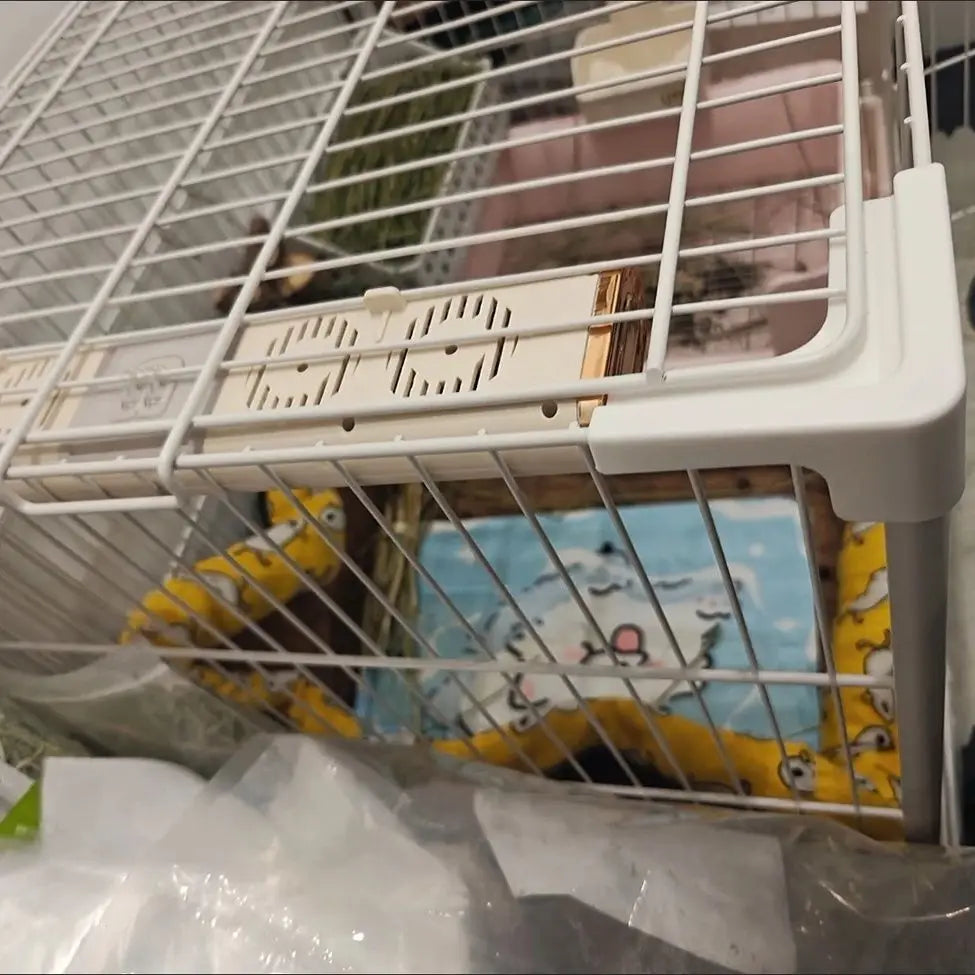 Cat and Dog Cage Fan Summer Cooling Supplies Dog Cage Ventilation Heat Dissipation Fan Deodorizing Toy Three-dimensional